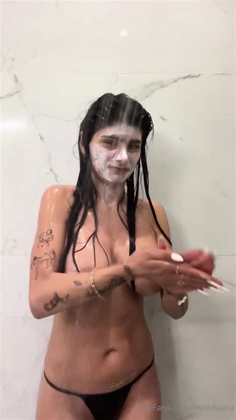 Mia Khalifa Nude Shower Shaving Onlyfans Video Full Videos At Freemega Co