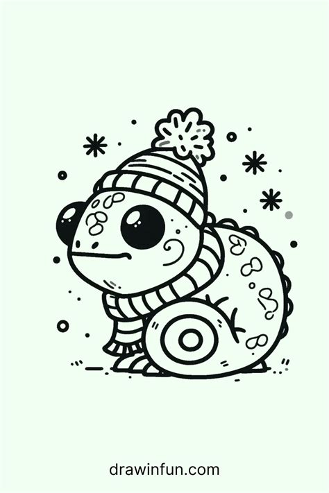 🦎 39+ Easy Cute Chameleon Drawing Ideas - Draw In Fun