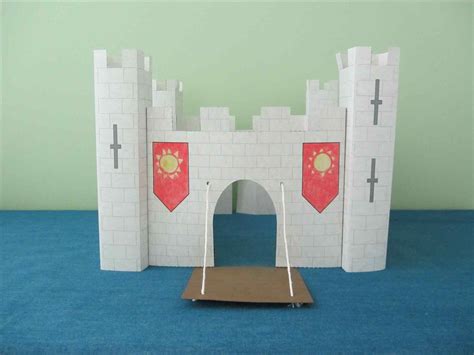 Castle Craft For Kids We Made Use Of The Wall Paint That We Have And