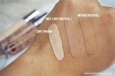 Ud Naked Skin Weightless Complete Coverage Concealer Review Sabrina Tajudin Malaysia Beauty