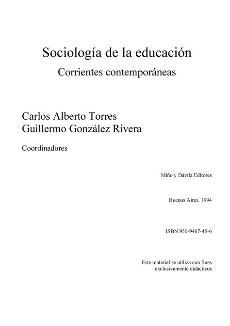 Emilio Tenti Fanfani La Educacion Como Asunto De Estado 7