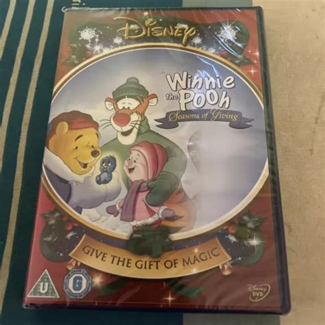 Winnie The Pooh Seasons Of Giving Dvd Region 2 New And Sealed £6
