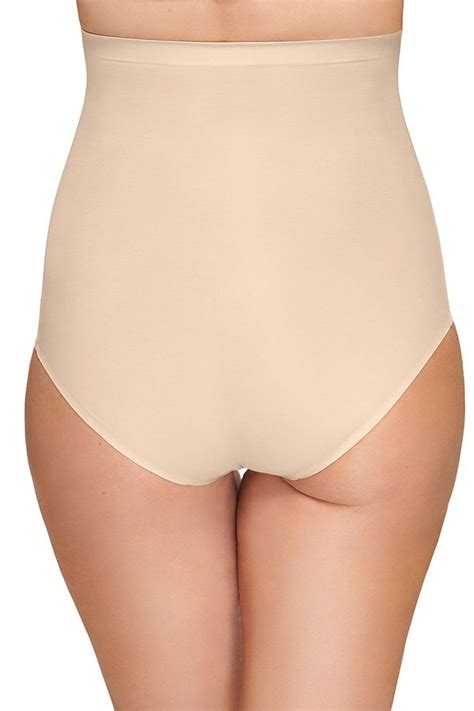 Wacoal Beyond Naked Cotton Blend Shaping Hi Waist Brief