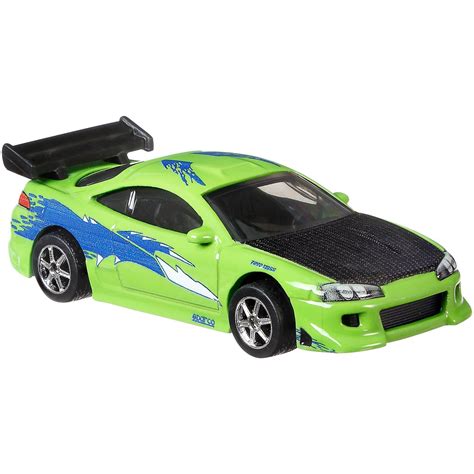 Toys Hobbies New HOT WHEELS Fast And Furious Green Fast Stars Mitsubishi Eclipse