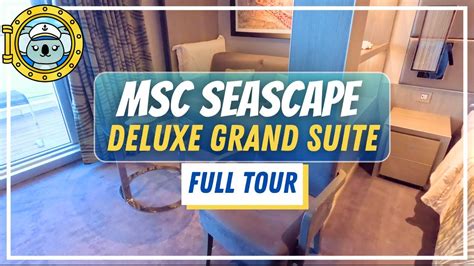 Yacht Club Deluxe Grand Suite Msc Seascape Cabin Tour Review