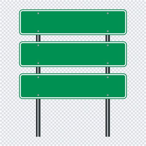 Green Traffic Sign Road Board Signs 2300979 Vector Art At Vecteezy