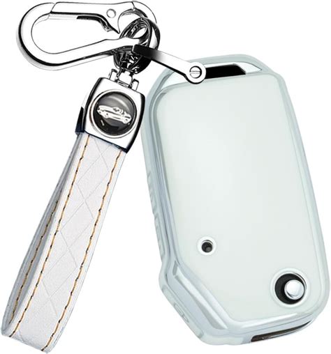 Amazon Ontto Key Fob Cover With Keychain Fit For Kia Flip Folding