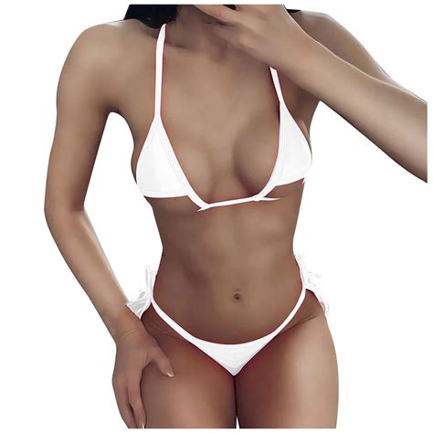 Bikini Super Sexy Three Point Lace Swimsuit Underwear Lace Up Thong
