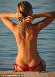 Kimberley Garner Wearing Bikini Bottoms In Greece Sept 2013 LQ Tag HQ Adds Phun Org Forum