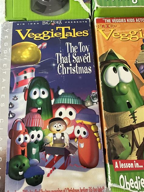 Veggie Tales Vhs Tapes Veggietales Lot 10 Grelly Usa