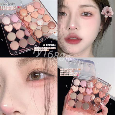 Bảng Phấn Mắt 12 Màu Ánh Ngọc Trai Tông Nude Hàn Quốc Lâu Trôi Shopee Việt Nam