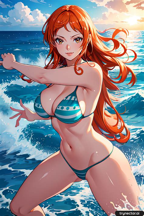 Hentai Ai Generated Aiart Anime Hentai Nami Nami One Piece Hentai Anime