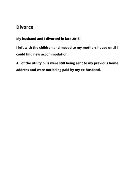 Letter Of Explanation Address Discrepancy Template 3