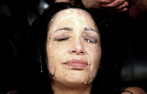 Sticky Facials Messy Facials Porn Pic