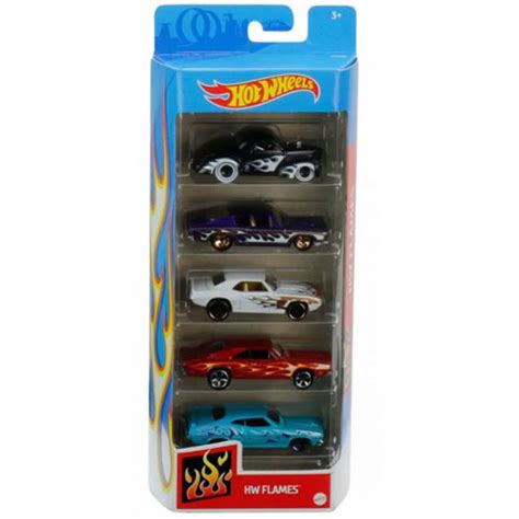 Hot Wheels HW Flames kisautó 5db os csomag 2021 es Mattel vásárlás a Játékshopban