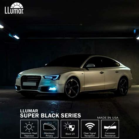 Jual Kaca Film Mobil Llumar Premium Super Black Kaca Samping Dan