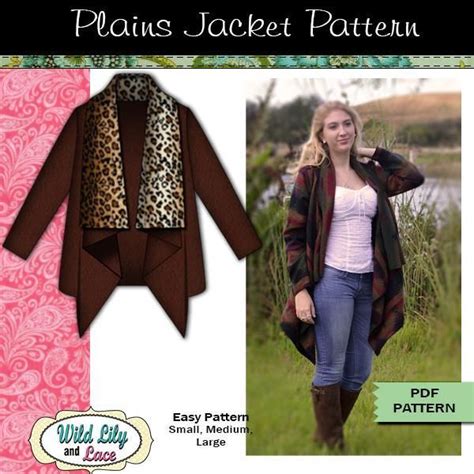 Fleece Jacket Pattern Jacket Pattern Plain Jacket