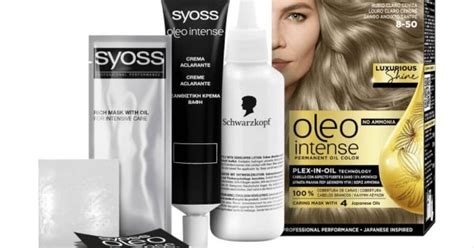 Syoss Oleo Intense Hair Color Kit Light Blonde Ml E Color Gr