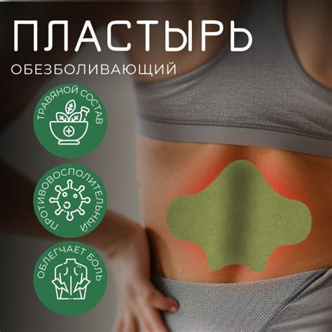 Пластырь обезболивающий на спину / патч для позвоночника и плеч ...