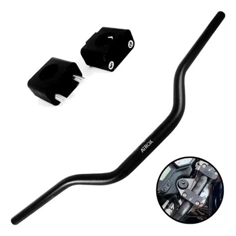 Guidão Alto Naked Alumínio Fat Bar Universal Adaptador