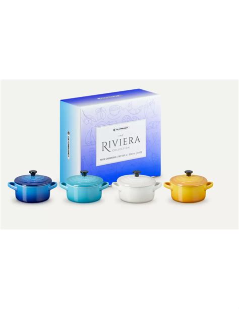 Le Creuset Riviera Mini Braadpannetjes Set Van