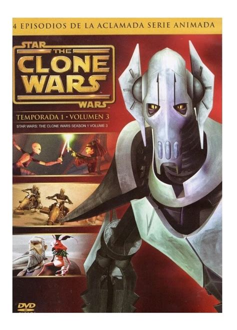 Star Wars The Clone Wars Temporada 1 Volumen 3 Serie Dvd Disney