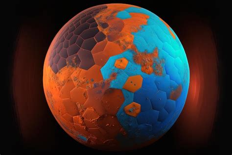 Premium AI Image | The planet Mars is a part of the solar system Color ...