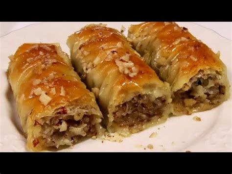 Kako Napraviti Umjereno Slatke I Hrskave Rol Baklave Traditional