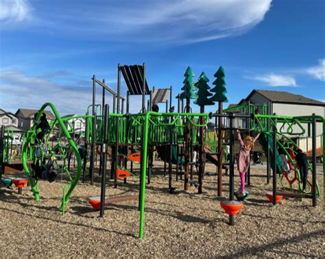 Edmonton Playgrounds Forest Ridge Playground