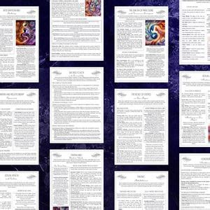 Printable Grimoire Set On Sex And Tantra Magic A Pages Sacred Sexuality Tantra Rituals