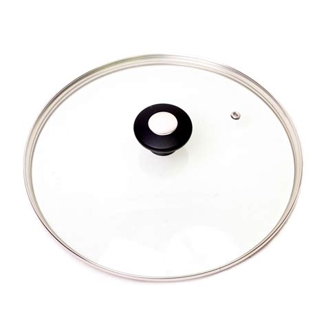 ᐉ Крышка стеклянная Kamille KM-0815 с металлическим ободком 26 см ...