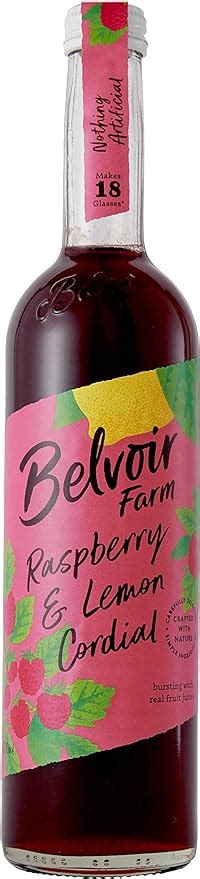 Belvoir Farm Raspberry And Lemon Cordial 500ml Uk Grocery