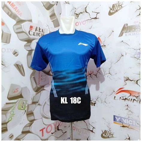 Jual Jersey Baju Kaos Olahraga Badminton Lining Indonesia Jonatan