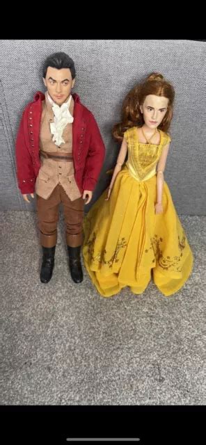 Belle And Gaston Disney Store Live Action Beauty And The Beast Dolls Read