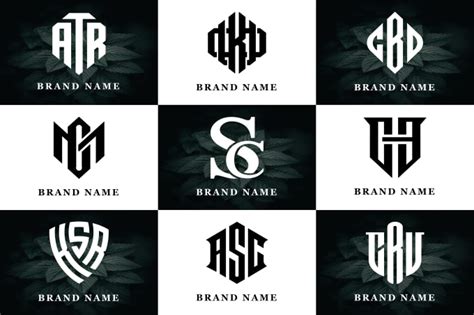 Do Modern Urban Streetwear Monogram Clothing Brand Logo By Abdurronyy