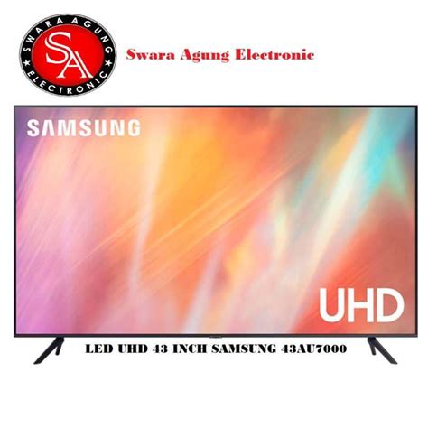 Jual Samsung 43AU7000 Crystal UHD 4K Smart LED TV 43 Inch NEW 2021