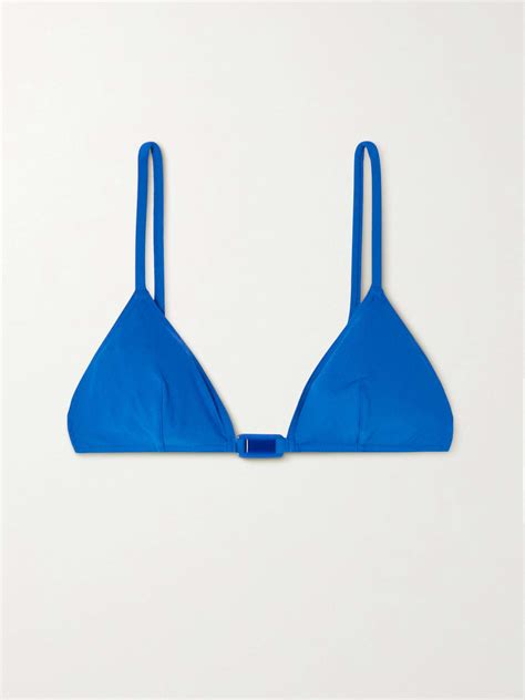 Eres Plexi Shine Embellished Triangle Bikini Top Net A Porter