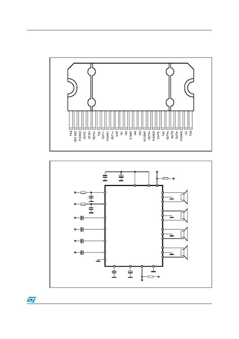 TDA7388A Datasheet 5 13 Pages STMICROELECTRONICS 4 X 42W Quad Bridge