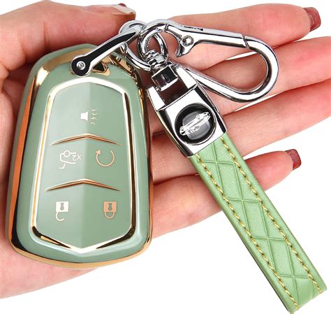 Amazon For Cadillac Key Fob Cover Key Fob Cover Case Holder For