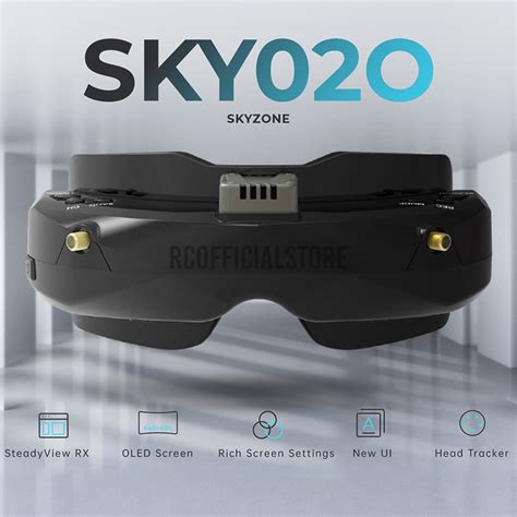 Skyzone Sky O Fpv Goggles Oled Ghz Steadyview Diversity Rx Built In