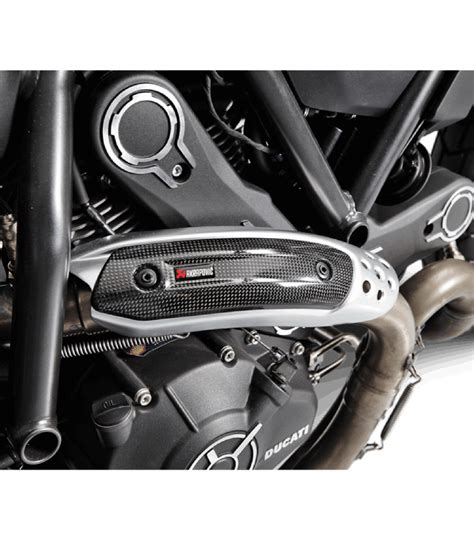 Paracalore Akrapovic In Fibra Di Carbonio Per Ducati Monster Moto