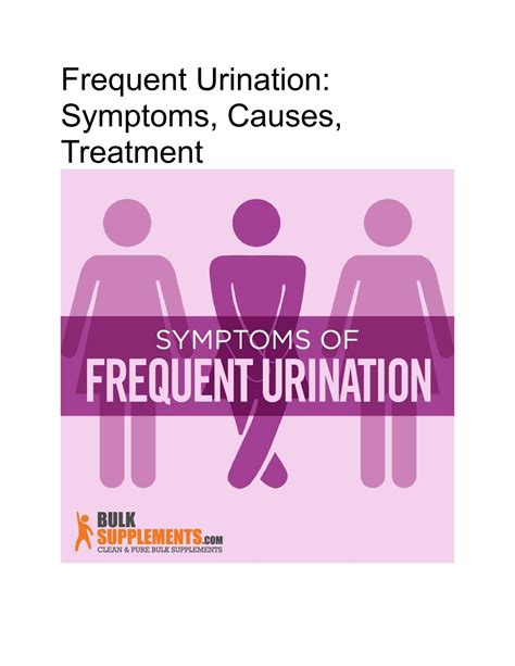 Frequent Urination Symptoms Causes Treatment By Bulksupplements1 Issuu