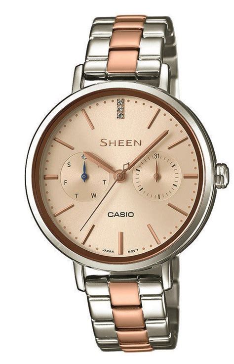 Zegarek Kwarcowy CASIO Sheen Classic SHE 3054SPG 4AUER Casio Moda