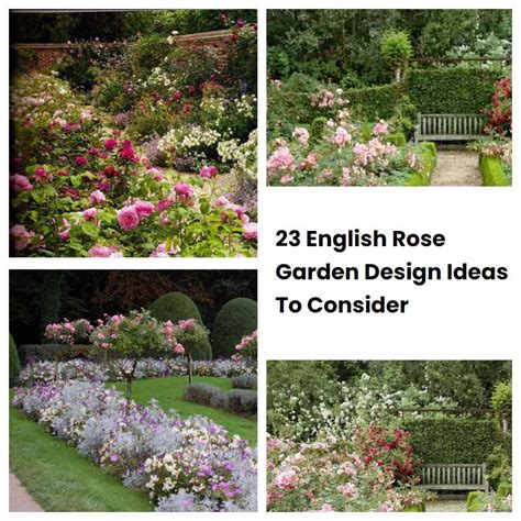 English Rose Garden Design Ideas To Consider Sharonsable