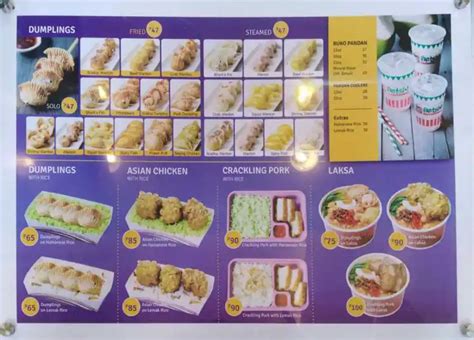 Paotsin Menu Philippines 2025 — Philippine Menus