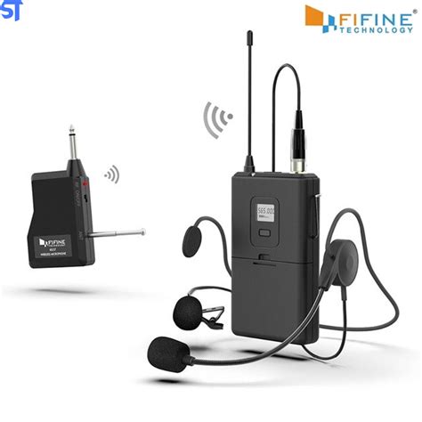 Microfone De Lapela Sem Fio Fifine Canais Uhf K B Sobraltech