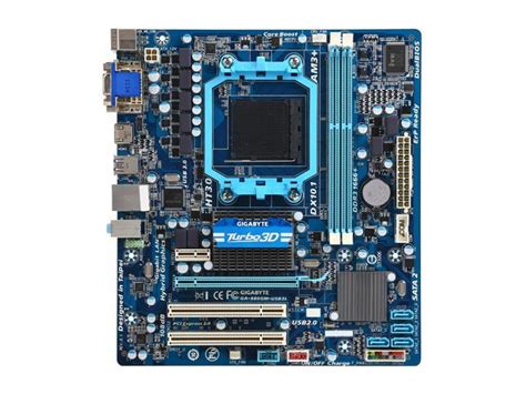 Refurbished Gigabyte Ga Gm Usb L Am Micro Atx Amd Motherboard