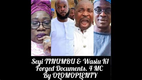 SEYI TINUBU MC AND WASIU K1 BUSTED BY OLOMOPLENTY OBATULA YouTube