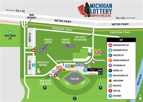 Official Michigan Lottery Amphitheatre Tickets & Venue Information ...