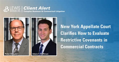 New York Appellate Court Clarifies How To Evaluate Restrictive